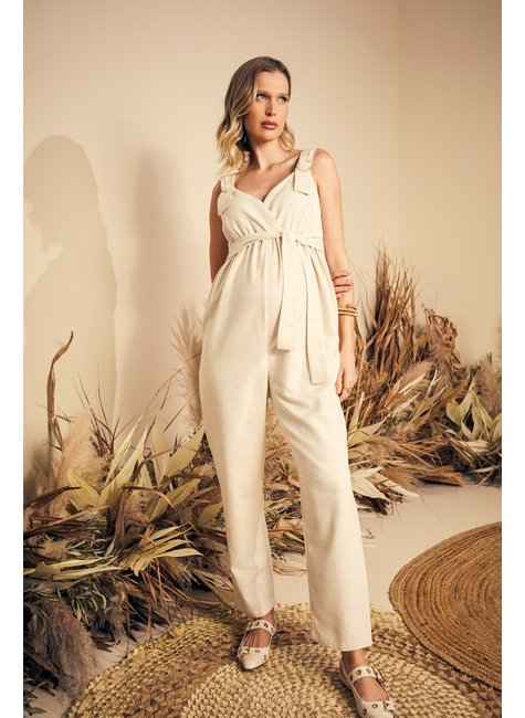 macacão feminino moda gestante macacÃ£o