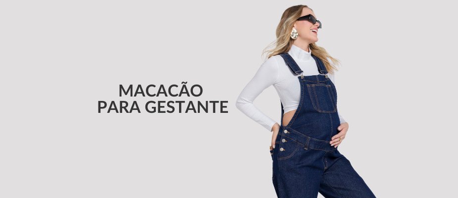 Macacão para gestantes: charme, conforto e estilo em uma única peça!
