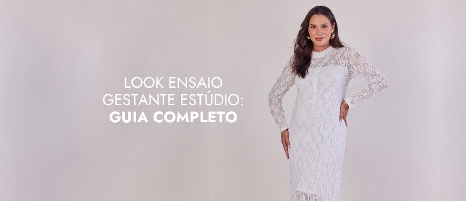 Look de ensaio gestante em estúdio: como fazer a escolha perfeita?